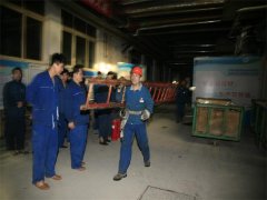 動(dòng)力公司、面一車間分別舉行防泄漏演練
